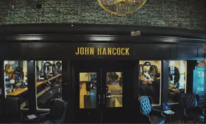 john hancock barbershop in Prescott inside Founding fathers collective
